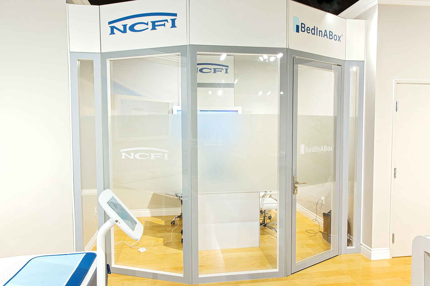 NCFI / BedInABox — NCFI / BedInABox exhibit build