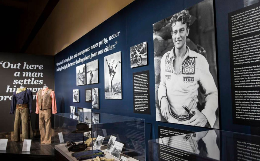 John Wayne Experience — John Wayne Experience exhibit build