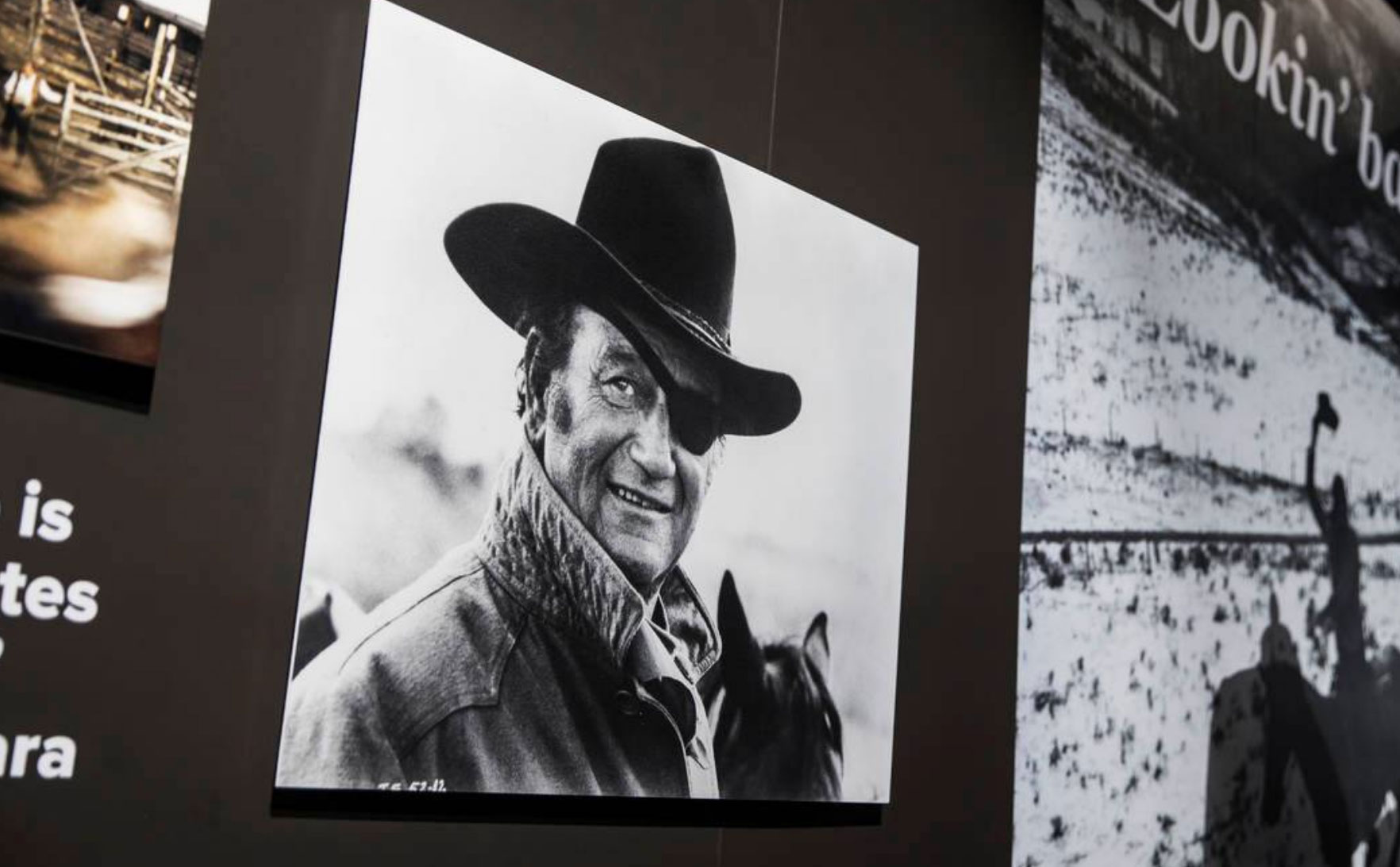 John Wayne Experience — on the show floor