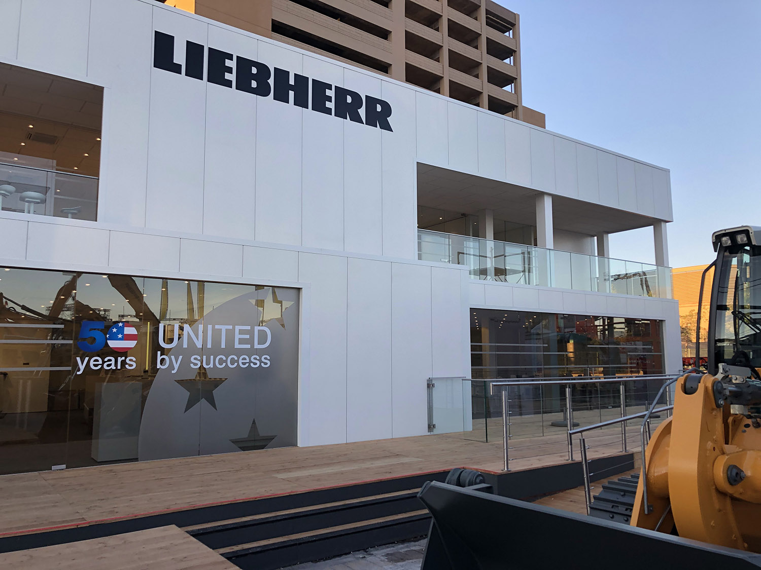 Liebherr — on the show floor