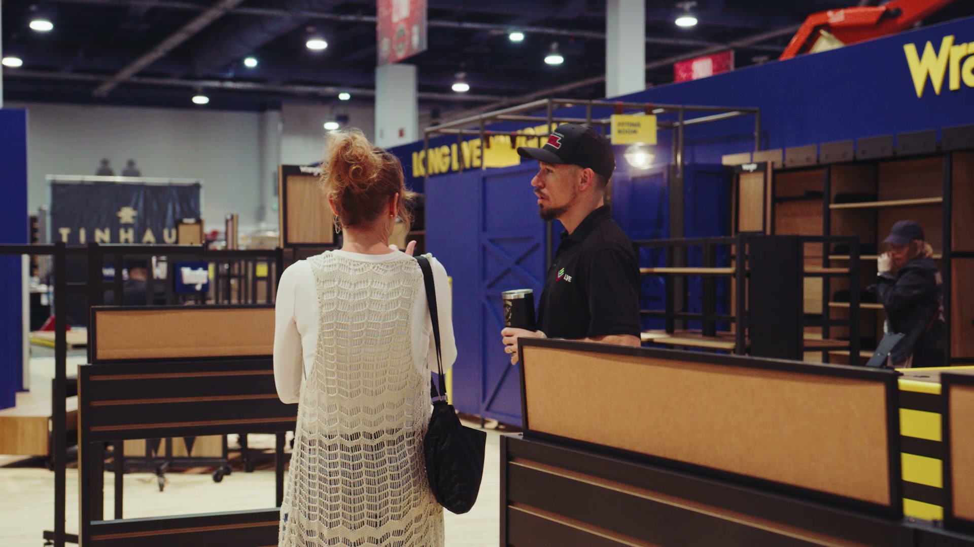 Wrangler — on the show floor